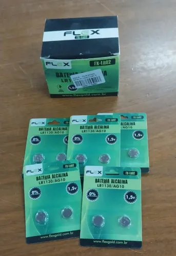 Bateria Alcalina LR1130/ AG10 CX C/20 cartelas