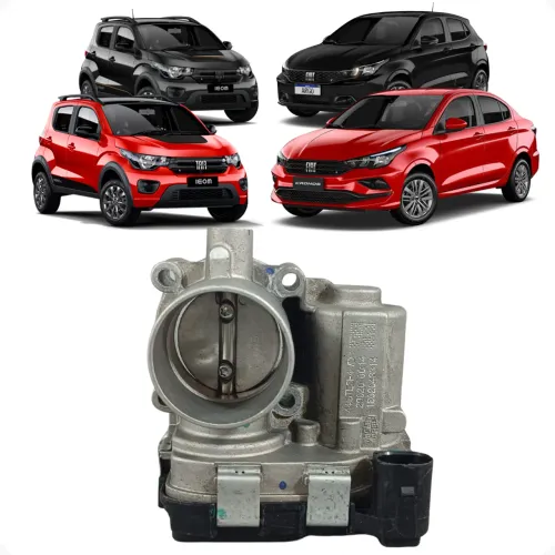 Corpo Borboleta TBI Fiat Argo Cronos Mobi Uno 2020 2021 2022