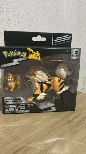 Figure Pokémon - Select - Evolution Multi-Pack - Growlithe e Arcanine