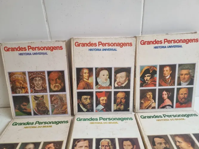 Coleção Grandes Personagens - História Universal e do Brasil