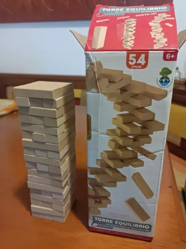 Board game Torre de Equilíbrio (Versão nacional do Jenga)