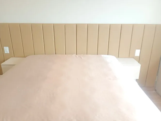 Cabeceira de cama planejada 