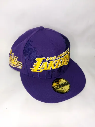 Boné Los angeles Lakers roxo - fitted - 5950 - nba - Basquete - New era
