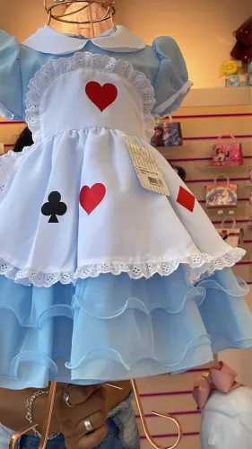 Vestido Alice pais maravilhas