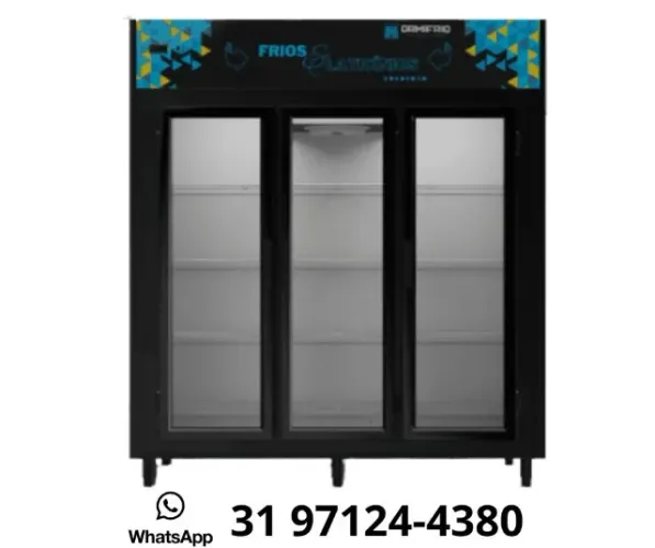 Expositor Refrigerado 3 Portas Ormifrio