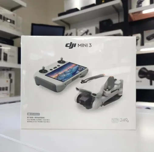 Drone DJI Mini 3 Fly More Combo Nacional Garantia DJI Originais Lacrados Loja Fisica