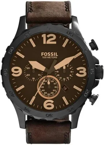 Relógio Fossil Masculino Nate Marrom - JR1487/0MN