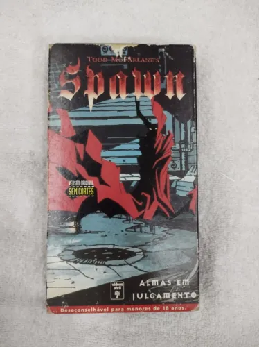 Coleção original e completa da animação em VHS da HQ do Spawn!!