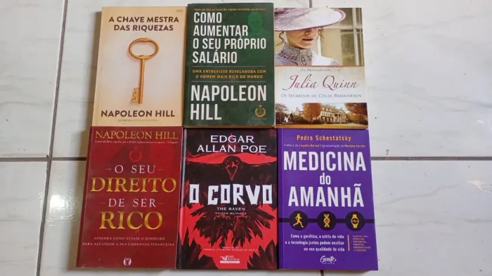 Livros Black Friday. Obs: não chorar mais desconto.