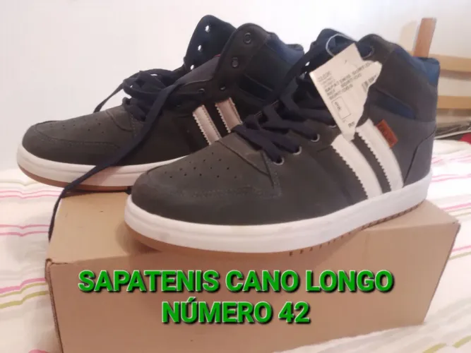 Sapatênis Cano Longo - Número 42