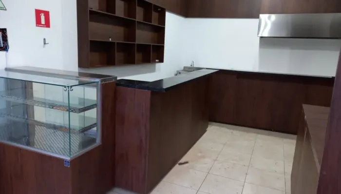 Balcão de atendimento para comércio- montagem lanchonete, cozinha industrial,