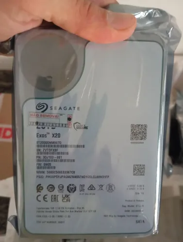HD Seagate Exos X20 20TB SATA