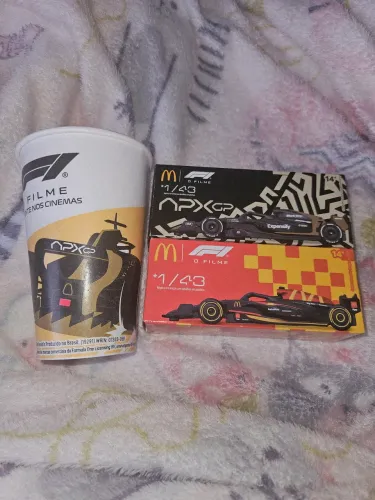 Carrinho formula 1 MC donalds 