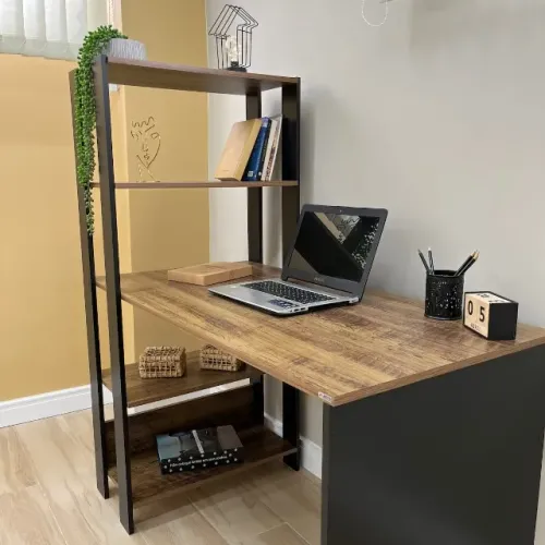 Mesa com Estante para Computador | NOVA