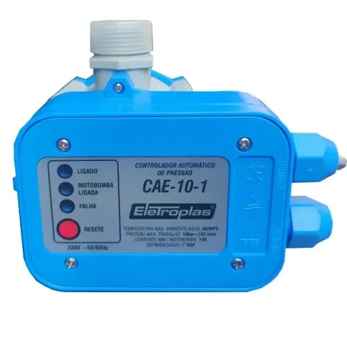 CONTROLADOR AUTOMATICO DE PRESSÃO ELETROPLAS CAE-10-1 220V