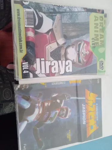 Colecao dvd jiraya e jaspion 