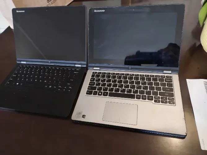 Kit com 2 Notebooks Lenovo Yoga Touch - Usado comprado nos EUA