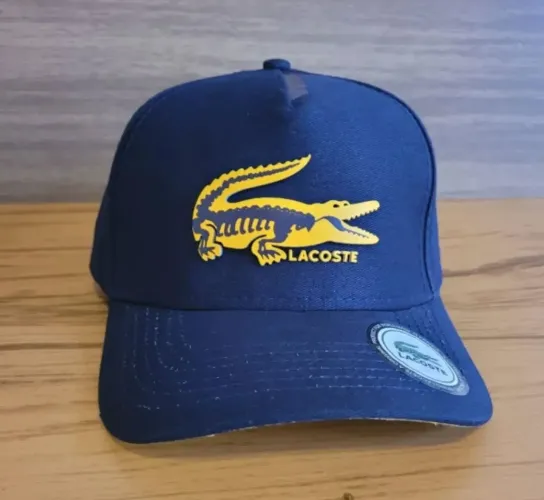 Boné Lacoste Azul Marinho Original