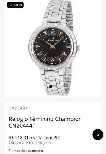 relógio champion original, novo