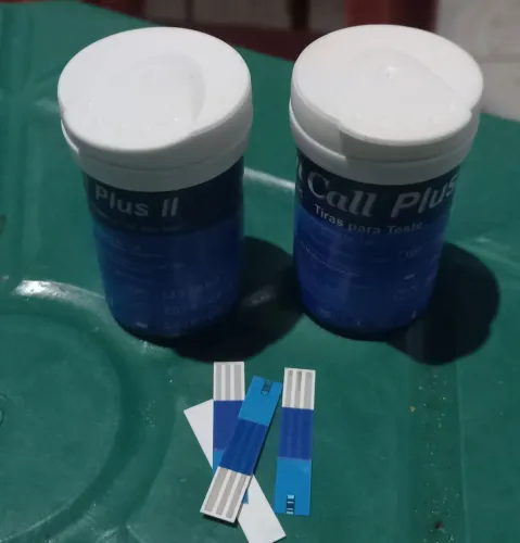 67 fitas para medir a glicemia