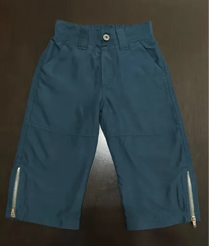 Calca de Moletom para Bebê - Azul Marinho