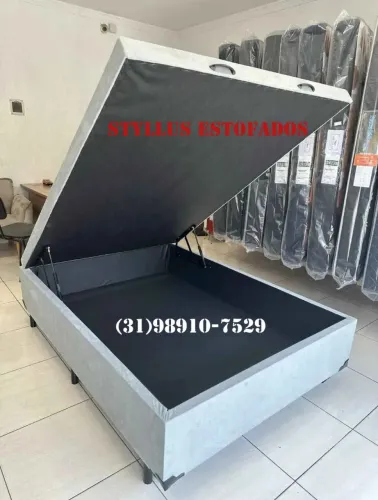 Cama box baú casal 