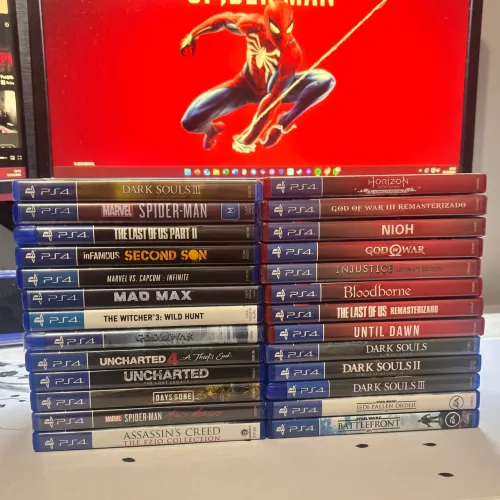 Jogos Ps4 *lacrados* descrição 