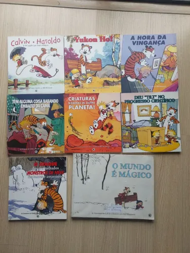 Coleção Completa Calvin e Haroldo (Conrad) 18 volumes