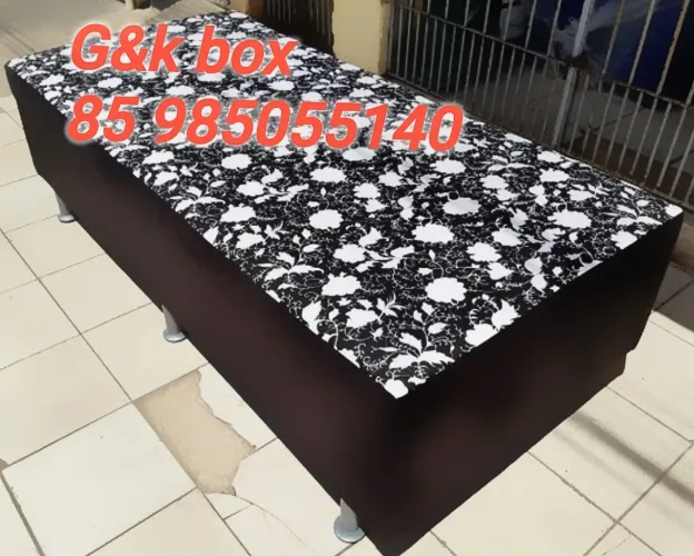 Cama box solteiro novas 