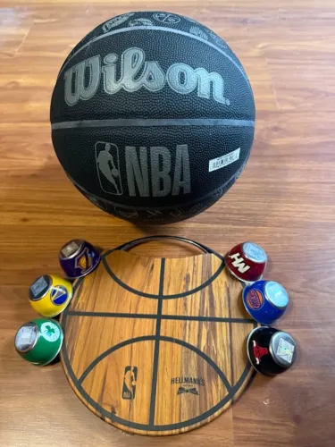 bola nba wilson black colecionador molheiras lakers celtcs bulls warriors knicks maimi tab