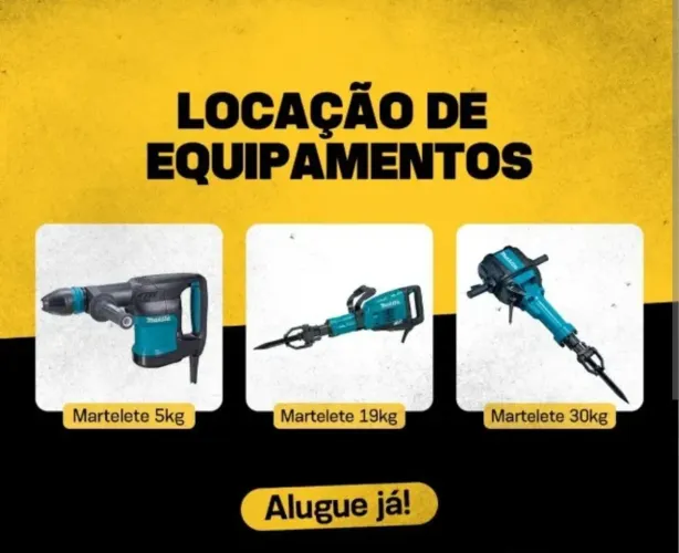 Aluguel de ferramentas em geral