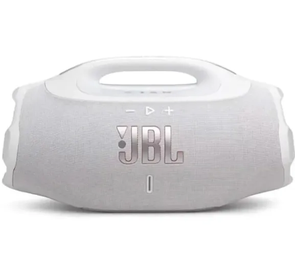 JBL BOOMBOX 4 BRANCA NOVA LACRADA GARANTIA 1 ANO NOTA FISCAL NO ATO