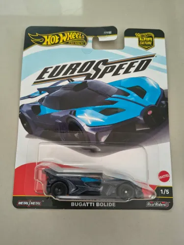 Miniatura hot Wheels Premium Bugatti Bolide Euro Speed 1/64