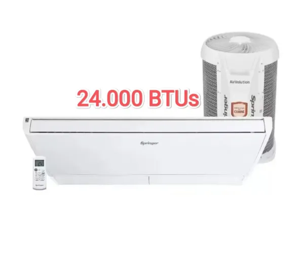 Ar Split Piso teto Springer Carrier 24000 BTUs + Novo + Nota + Garantia+ cartão 12x!!!