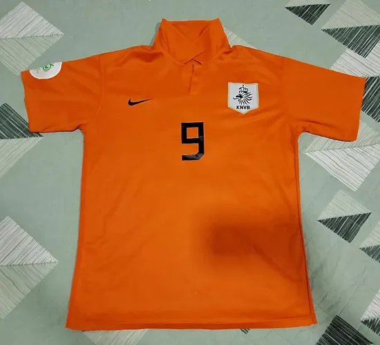 Camisa Holanda 2006 - Nike - Tamanho M - Nº 9