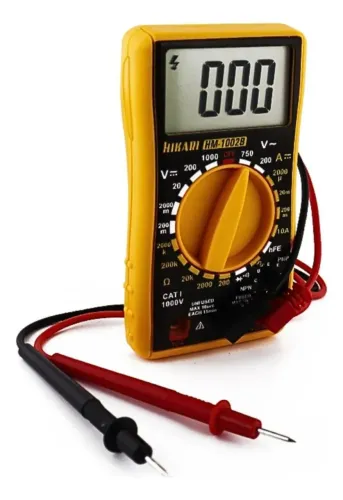 MULTIMETRO DIGITAL HM-1002B 1000V LCD HIKARI