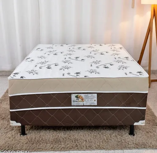 VENDO !! cama box casal ortobello d33 / macia e confortável .Entrega Rápida