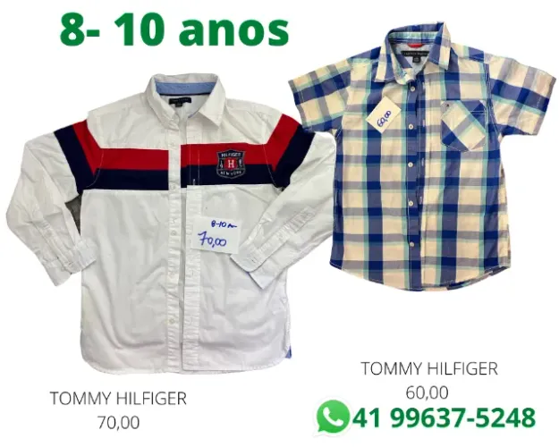 Roupas menino importados dos EUA de 8 a 14 anos, consultar