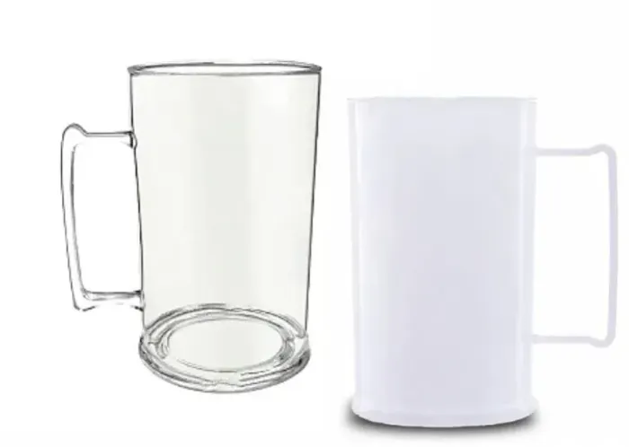 Caneca Chopp Cristal ou Leitosa
