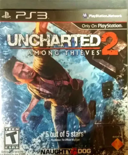 Uncharted 2-among Thieves -ps3 - Cd Original - usado 
