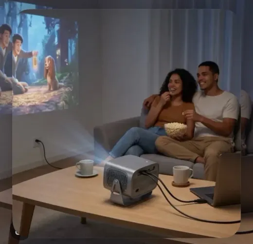 ? Projetor BM-F1175 HD 720p! ? Cinema em casa + frete grátis. Garanta já o seu!