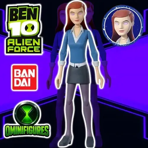 Boneco Raro Ben 10 Força Alienígena Gwen Tennyson Bandai