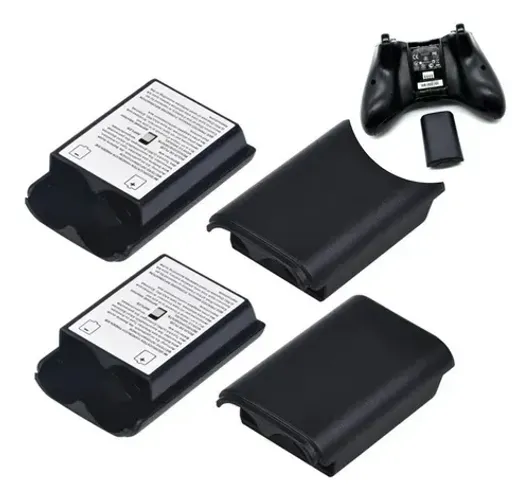 Pack 10 compartimento de pilha controle Xbox 360