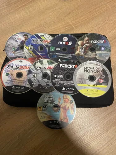 Lote de jogos ps3