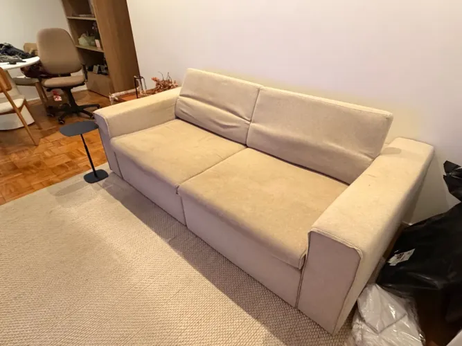 Sofa Retrátil Linho