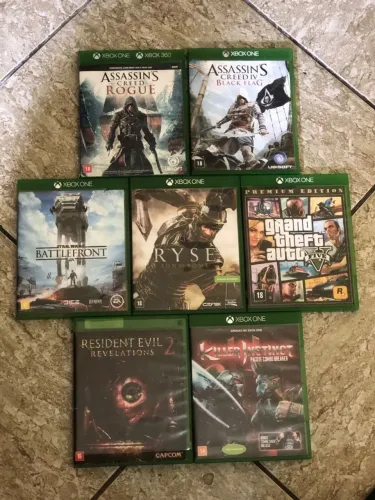 Lote de jogos Xbox One | Mídia impecável 