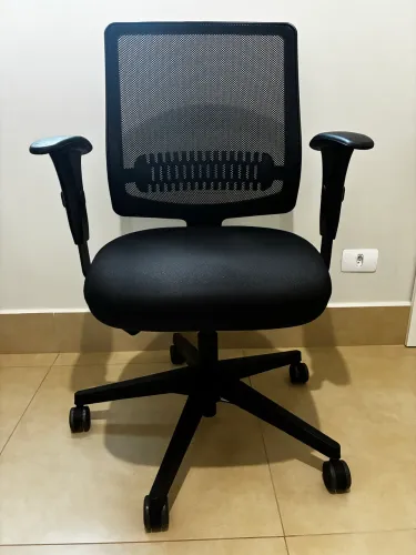 Cadeira Ergonômica Flexform Uni All Black - Excelente Estado