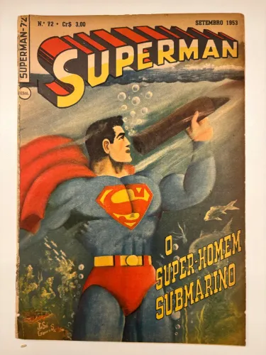 Superman #72 1a série Ebal 1953