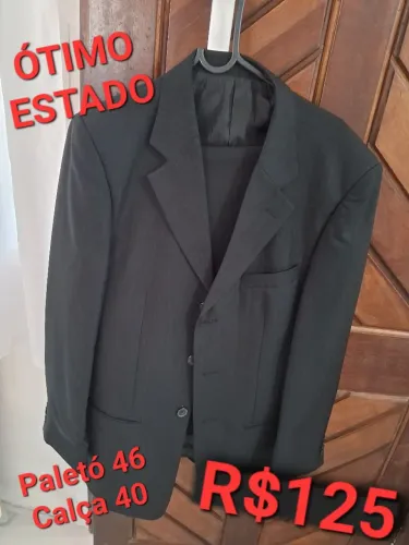 Terno (paletó e calça) em ótimo estado.