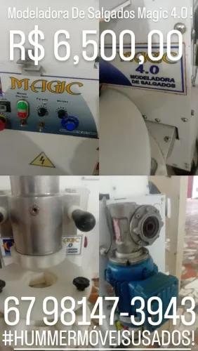 Vende - Se Modeladora De Salgados Magic 4.0 !